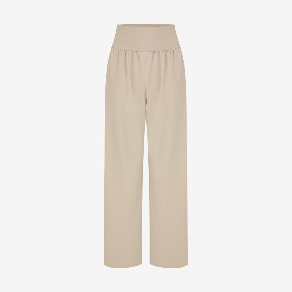 

2023 Loose Fit Yoga Pants with Pockets - Wide Leg Harem Joggers for Breathable Fitness Large