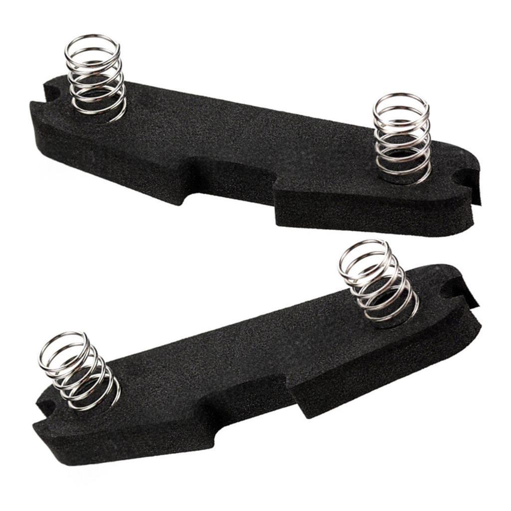 2 Pièces Kits de Réglage de Hauteur Single Coil Mousse pour Réglage de Hauteur Humbucker Tampons Amortisseurs à Ressort pour Micros