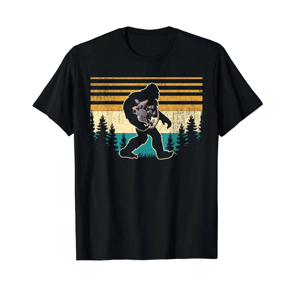 Bigfoot Grteltier T Shirt Vintage Unisex Soft Casual Graphic Designer Clothes Breathable Stylish Fashion Slightly