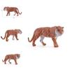 Pvc Tiger Model Static Collectible For Kids Educational Display