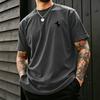 Summer T-shirt, short-sleeve printed design, loose and comfortable, unisex and versatile, a must-have for sports, leisure, and everyday wear
