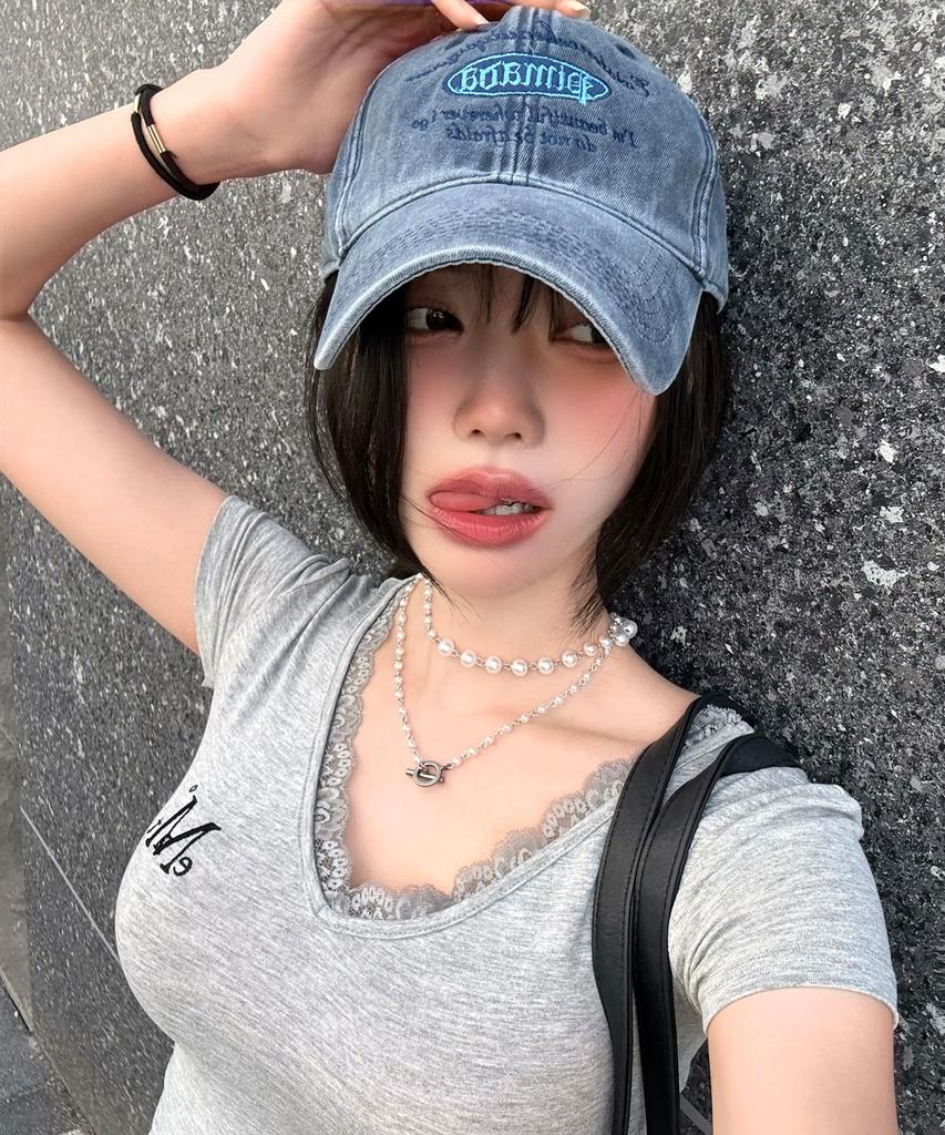 Pimadajiwin Pigment Logo Ballcap_[Blue]