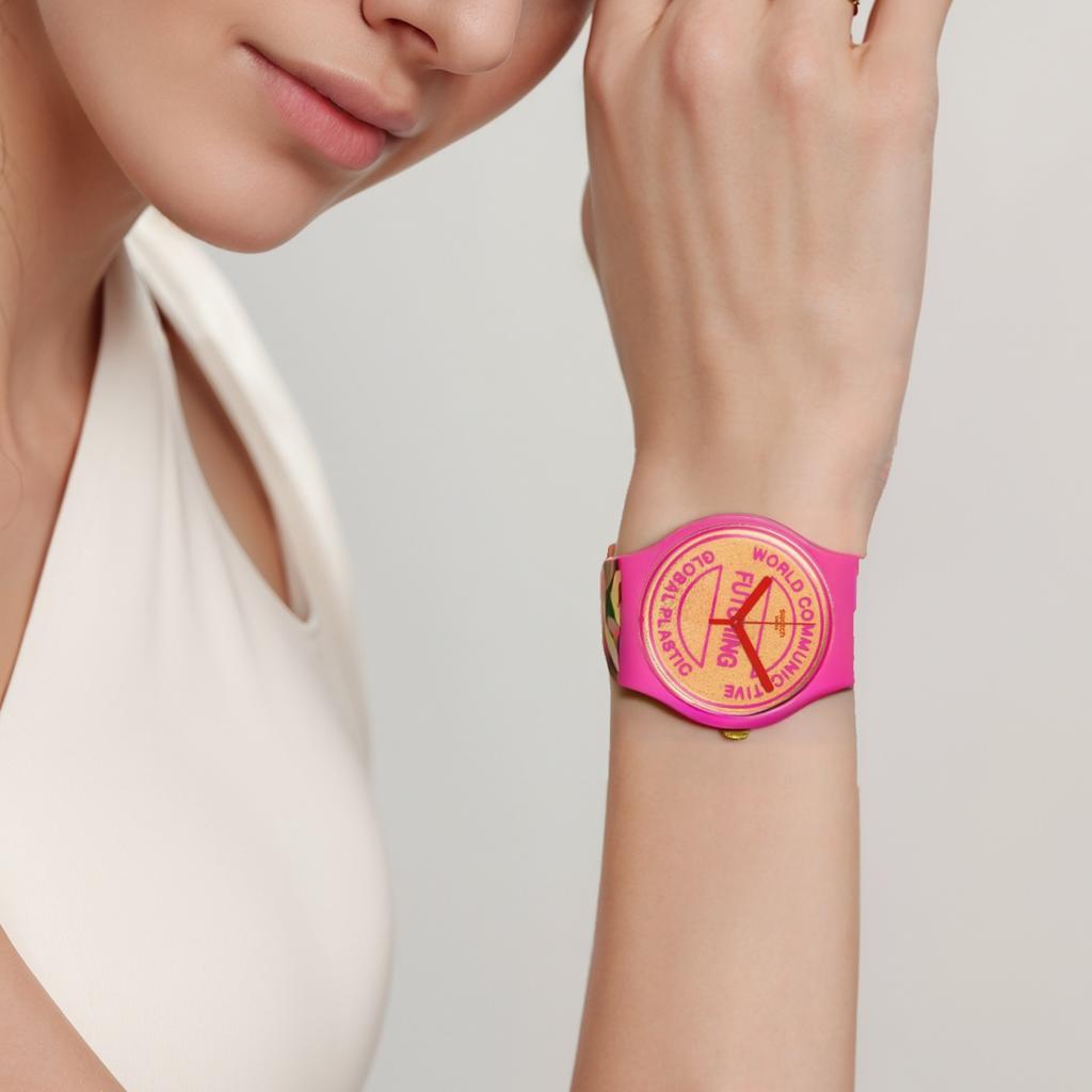 SWATCH Unisex Gold Watch SUOZ200 SUOZ200