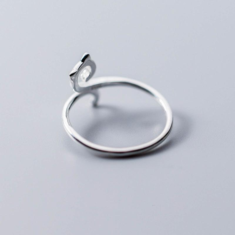 Adjustable Yarn Cat Ears Rings Ornament Modern and Simple Rings Jewelry Personalized Cat Shaped Finger Rings Accessory