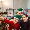 Decoration Adult Children's Hat Personality Accessory Hat Knitted Colorful Christmas Hat Holiday Outfits