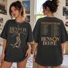 2026 Summer Hot Sale Retro Wanted Man Tour Boone Benson Concert T-shirt Men Women Harajuku T-shirts Vintag Loose Casual T-shirt