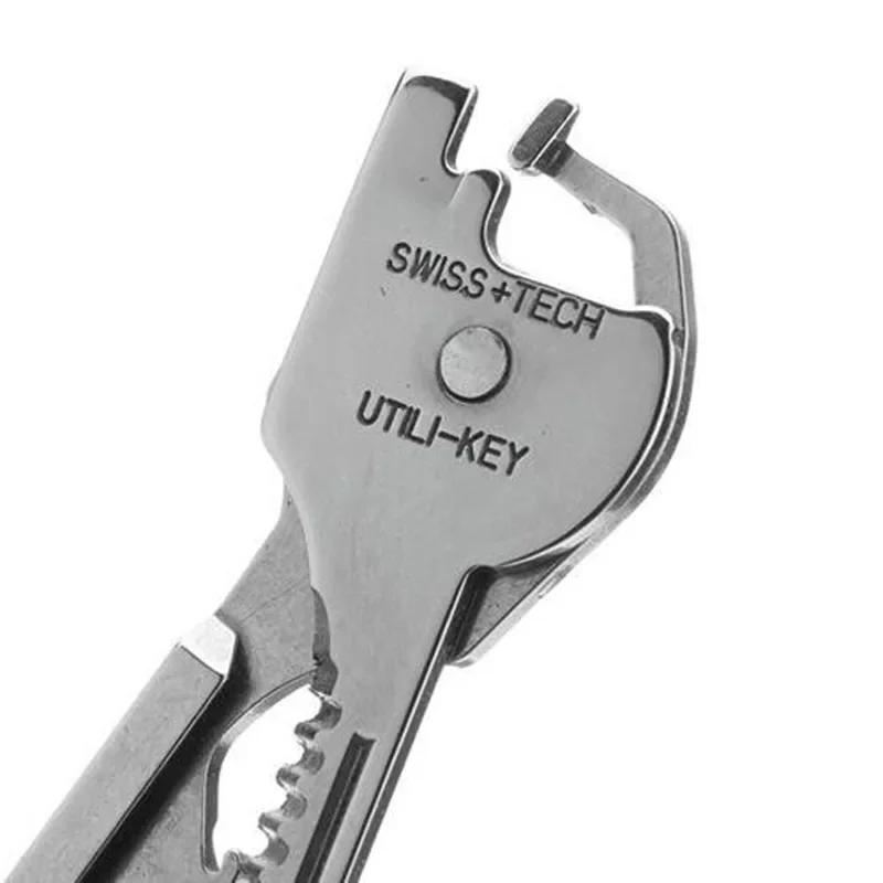 6-in-1 Utili-Key Mini Multitool - Keychain Plier with Key Ring for Camping, Survival & Rescue | Pocket EDC Tools