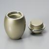 Takita Shoten Mini Coco's Gold Urn, 4.9cm Diameter X 7.6cm Height, with Certificate of Authenticity