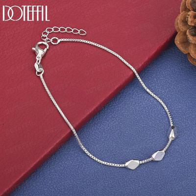 925 Sterling Silber Charmantes Schlangenkettenarmband Hochzeit Mode Geschenk Schmuck