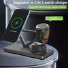 5 In 1 Magnetic Wireless Charger Stand Pad for iPhone 14 13 12 X Samsung Apple Galaxy Watch 15W Fast Charging Dock Station