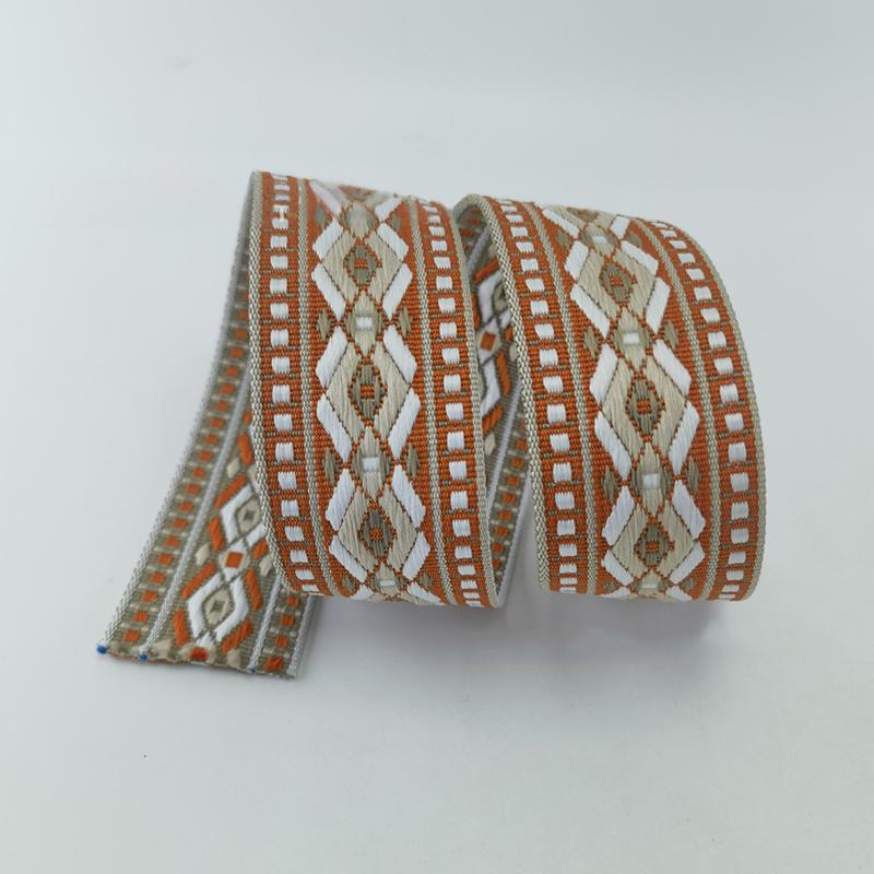 5cmx1Yard Ribbon Luxury Colorful Diamond Pattern Curtain Decor Sewing Accessories Multi-Function Multiple Colors