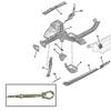 Metal Trailer Tow Hitches Hook for 301 3008 308 408 508 674421 7212ZJ 7212SQ 674418 674416 Ensuring Safety and Stability