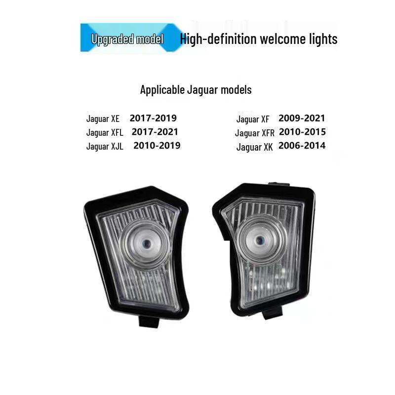 Jaguar XE XF XFL XFR XJL XK Rückspiegel Projektion & Ambientebeleuchtung Modifikation