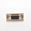 1pcs 15 Pin D-Sub VGA HD  SVGA Female To Female MINI Gender Changer Adapter PC VGA Female Connector F/F Cable Extend Converter