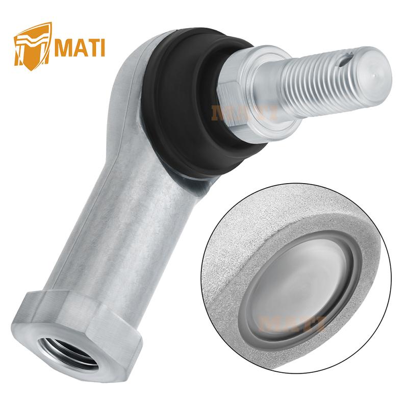 M MATI Left & Right Tie Rod Ends Kit for Honda Foreman 450 TRX450FE TRX450FM 1998-2004 53521-HN0-A00 53157-HM5-A11 53158-HP0-A01