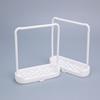 Doll Dress Display Rack Storage Organizer with Hanger Stable Structure Plastic Doll Clothes Stand For Miniature Garment