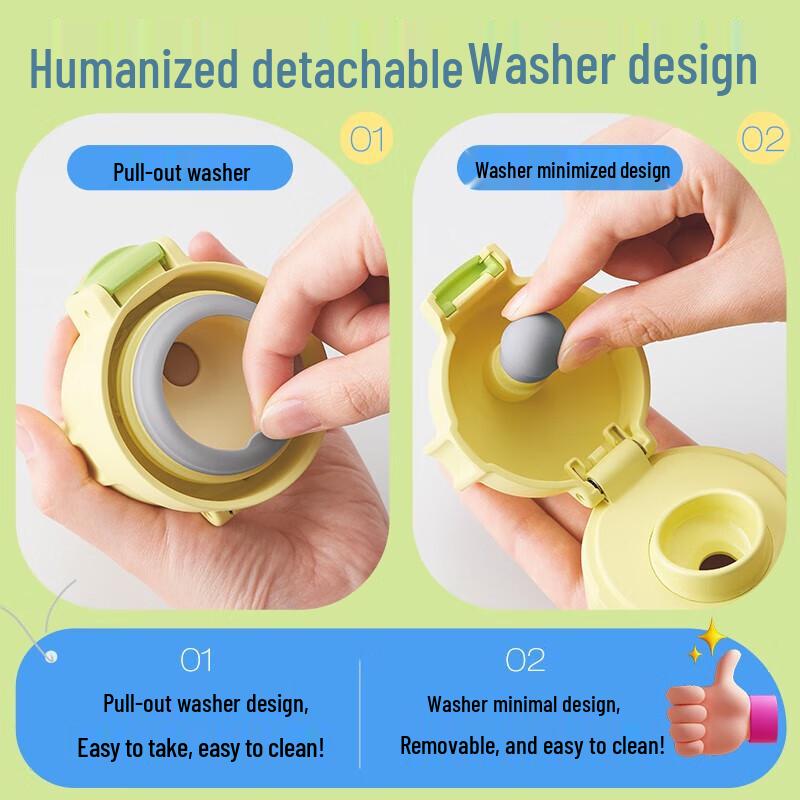 Tiger Kids Insulated Water Bottle with Carry Pouch, 500ml