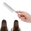 Professional Rat Tail Hair Comb Salon Hairdressing Styling Comb Barber Aluminum Metal Comb