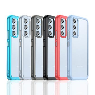 Für Samsung Galaxy A54 5G Hülle Samsung A13 A73 A23 A33 A53 A04 A14 A24 A34 A54 5G Hülle Bunt Weiche Kante Silikon Transparent Bumper Für A54