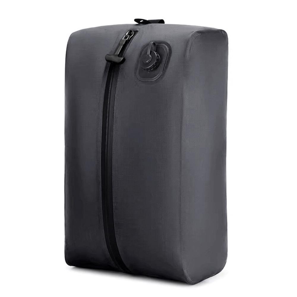 Waterproof Automatic Vacuum Bag Dustproof Luggage Vacuum Storage Bag for Travel Grey-16L