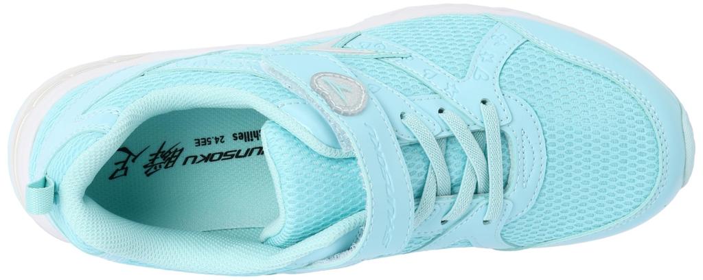 Sneakers for School LEJ 7870 Current cm [Shunsoku] Kids, Girls, White, Shoes, Lightweight, 19cm~24.5cm, 2E, 4270, Sax, Color, 19.5