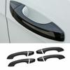 ABS Black Cover Trim For VW Golf MK7 MK7.5 Exterior Side Door Handle 2014-2019