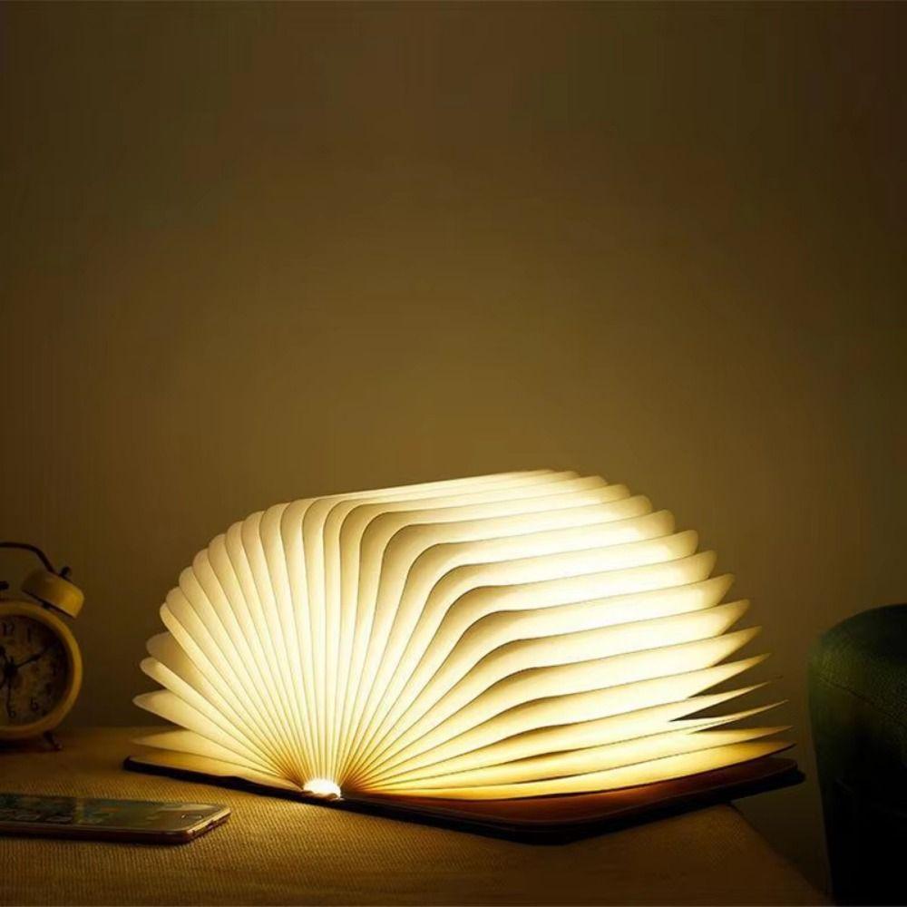 USB Rechargeable Table Lamp 3 Colors LED Book Light Creative Gift Desk Light Kids
