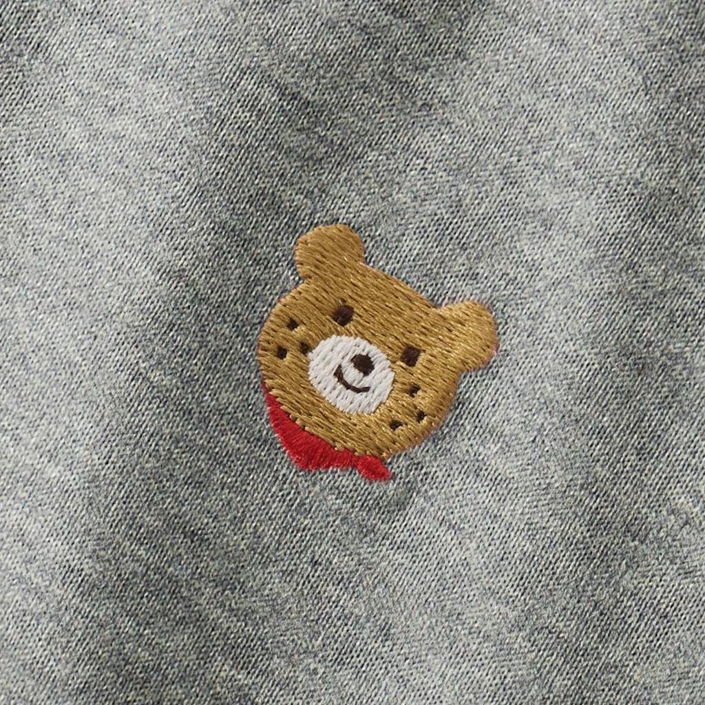 HOUSE Hot Langarm Jungen Mädchen Baby Kleidung Grau 70cm [MIKI Kekse] T-Shirt Kinder 70-5209-683