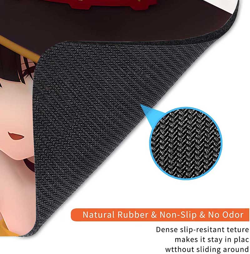 Kono Suba Anime Mouse Pad Small Gaming Mousepad Gamer Accessories Megumin Standard MousePads PC Compact Non-Slip Office Mousemat