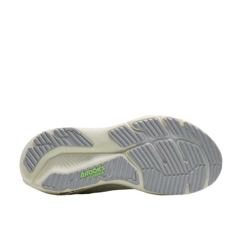 Brooks Glycerin 23 Runde Spitze Schnürung Dicke Sohle Stoßdämpfend Atmungsaktiv Low-Top Laufschuhe Herren Sneaker 110476-1D-092