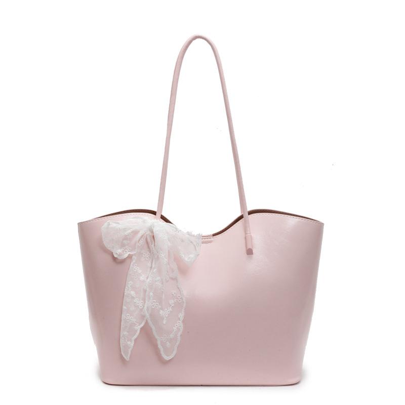 Spring and summer new textured tote bag women's commuter fashion casual shoulder bag handbag