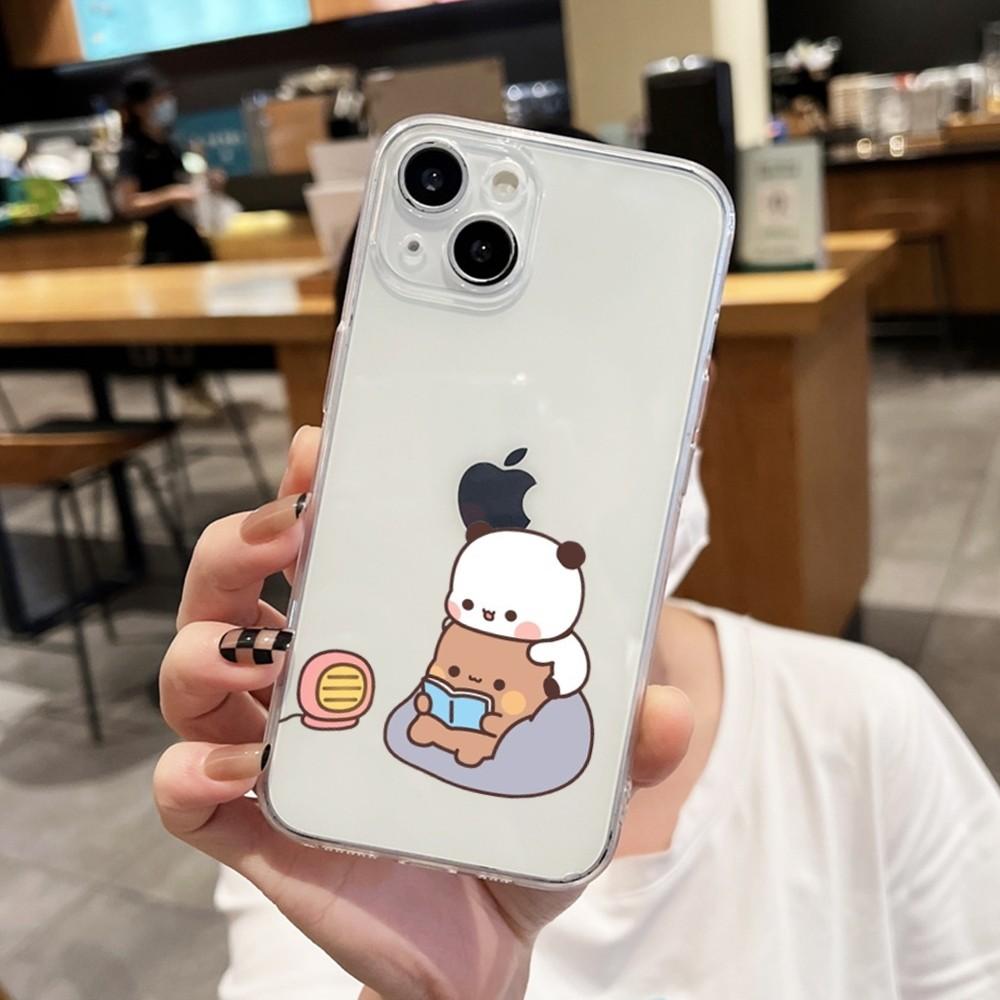 

Милый чехол для телефона DUDU BUBU для iPhone 16 15 14 13 12 11 Pro Max XS X XR 7 8 SE Ударопрочный мягкий чехол iPhone 16 Pro Max