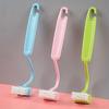 3PCS/Curved Toilet Long Handle Household Toilet Brush Extended Cleaning Brush Dead Angle Curved Inner Brush Deep Cleaning Tools