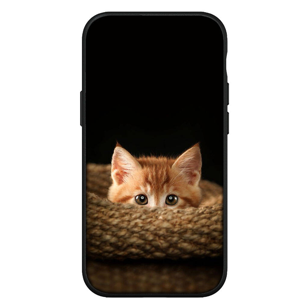 For Motorola Moto Edge 70 60 50 G54 G86 Samsung Galaxy S25 iPhone 17 16 15 Xiaomi Redmi Note 14 13 Pro Max Phone Case Comics Cat Meow Lovely Cartoon