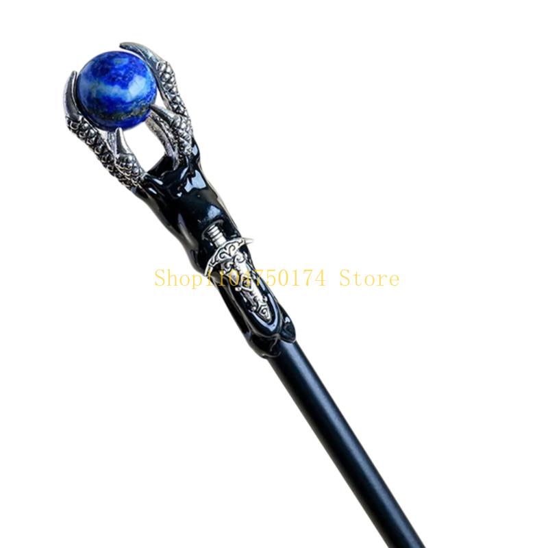 Bengalas de Caminhada de Hallowmas Garras de Dragão Varinha com Orbe Varinha de Bruxa Mago Adereços de Cosplay mais vendidos