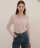 PAUL&ALICE Shirred Square Tee / 3 Colors
