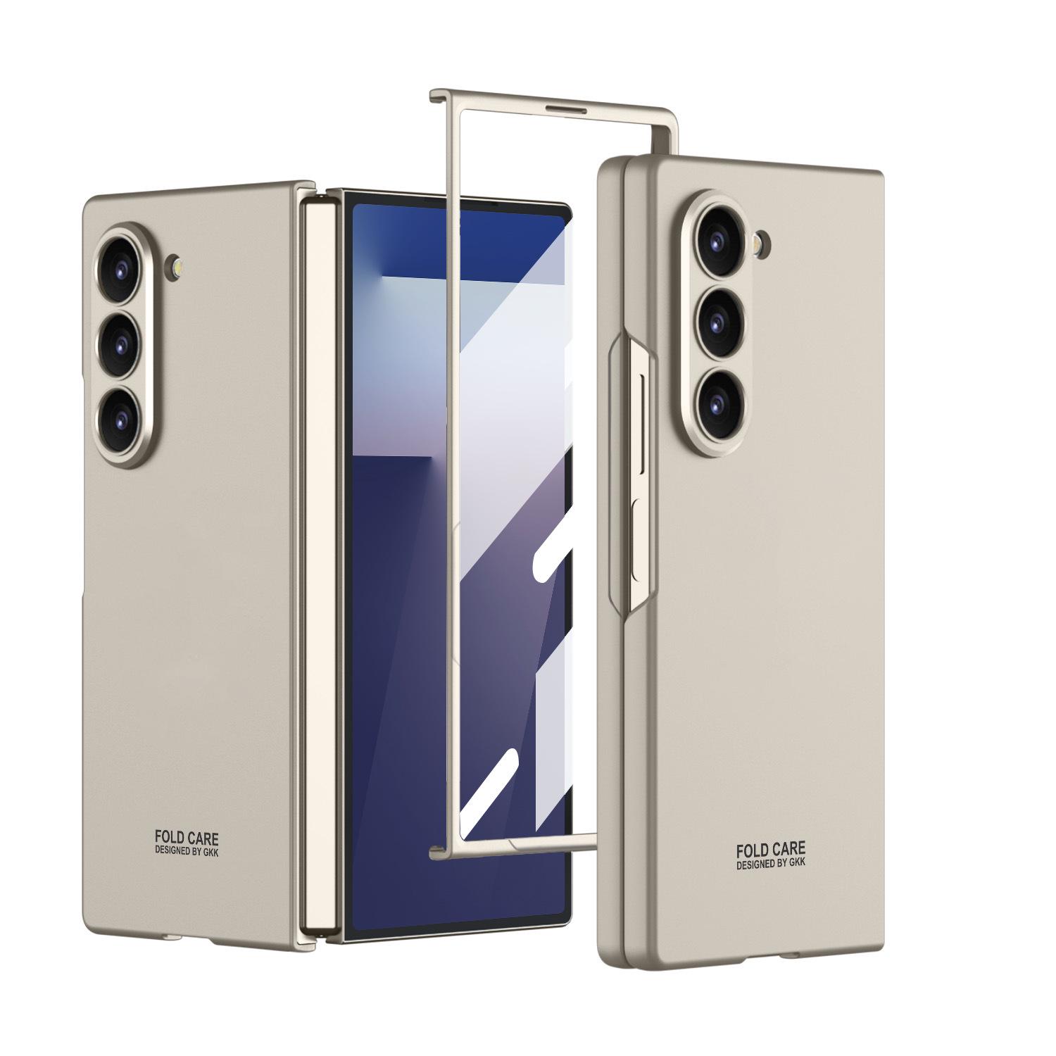 

Samsung Z Fold7 Ultra-Thin Frosted Drop-Proof Protective Case with Integrated Film SM-Fold7