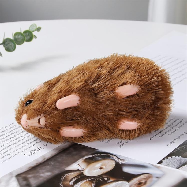 Realistic Animal Doll Pet Raise Toy Office Display Model Toy Hamster Kids Gift