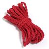5 yards/lot Color Korean Velvet Braided Cords Three-Strand Woven Rope for Handmade Jewelry Making DIY Bracelet Garment Accessory