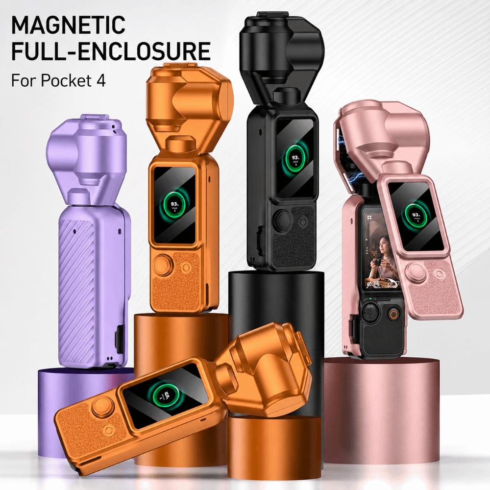 Flip Cover Screen Protector Shockproof Storage Case for DJI Osmo Pocket 4 Gimbal Camera Accessories
