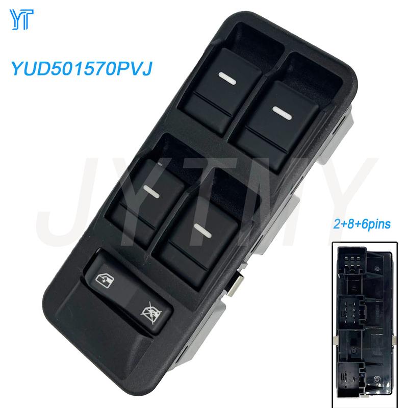 

YUD501570PVJ window control switch for Land Rover Discovery 3 Range Rover Sport 2006 2007 glass lifter button Car Accessories