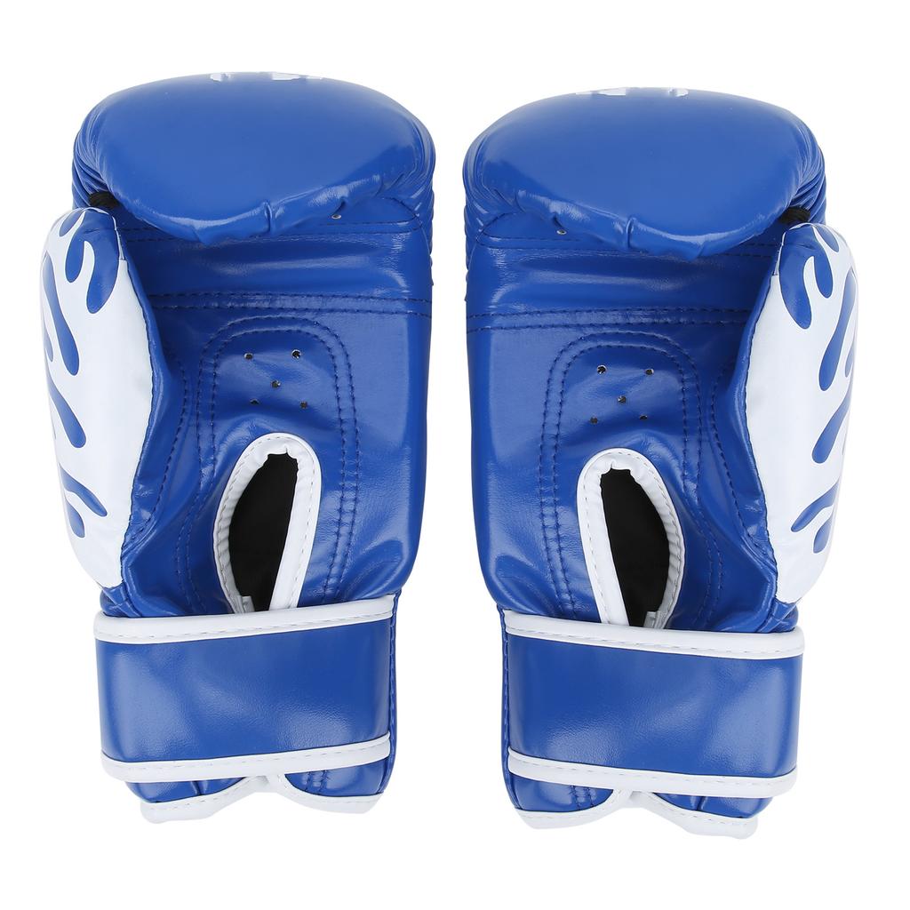 2PCS Kid Boxing Gloves Children Hand Protection for Fighting Striker Bagwork Outdoor Sport Blue