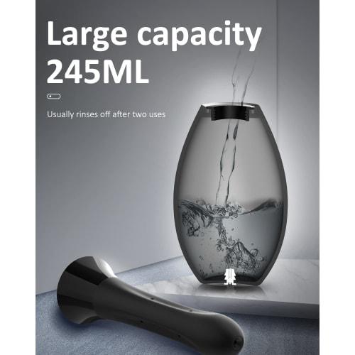 Enema syringe reflux prevention