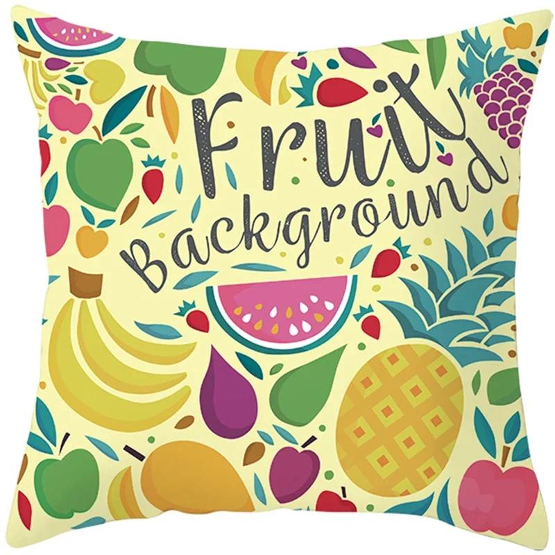 Summer Nordic Plant Pillow Case Tropical Style Cushion Cover Polyester  Pillow Cushion Covers Funda x
