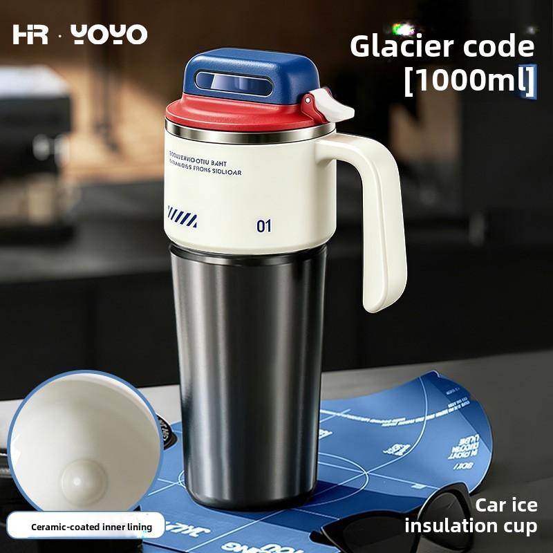 Stainless Steel Insulated Travel Mug With Leakproof Lock For Commuting And Home Use