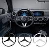 1 Stück 52/58mm Auto Lenkrad Mittel-Emblem Aufkleber für Mercedes Benz AMG W212 W213 W177 CLE GLA W222 GLC GLB W203 W210 W220