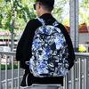 Fashionable Middle School Student Backpack Nylon Lightweight School Bag With Padded Shoulder Straps For Teens