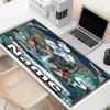 Custom Name Personalized Ghostbusters Pattern Mousepad, Laptop PC Desk Mat, Decorative Desk Mat for Home Keyboard Pad Gift