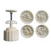 50g Multifuntional Dessert Molds Pastries Molds Flower Shape Dessert Decorating Tool Baking Molds for Baking Lover