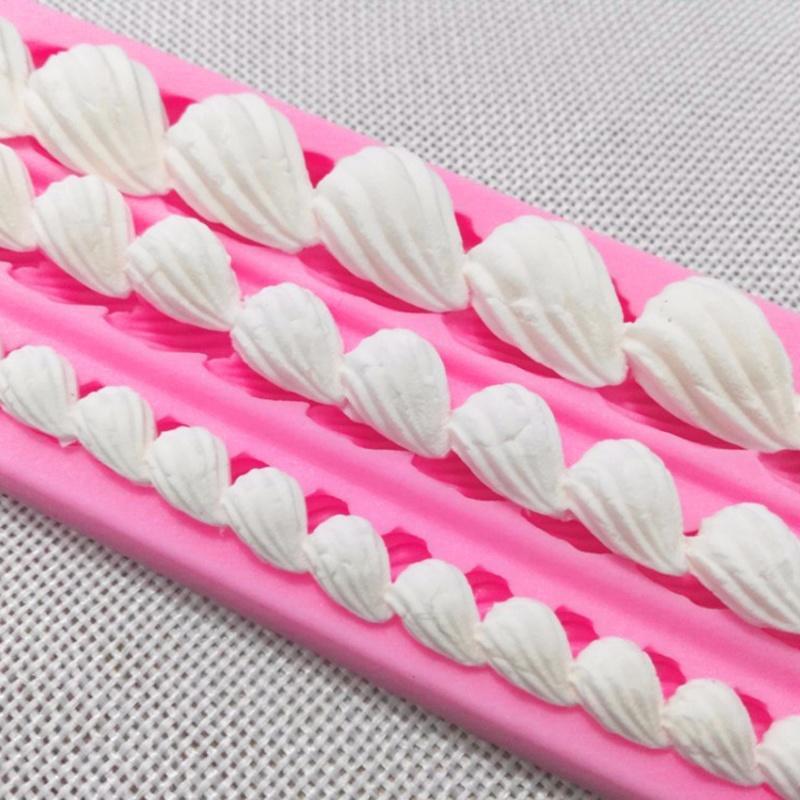 Mucegai în relief pentru fondant de dantelă din silicon Sugarcraft Instrument pentru formarea torturilor